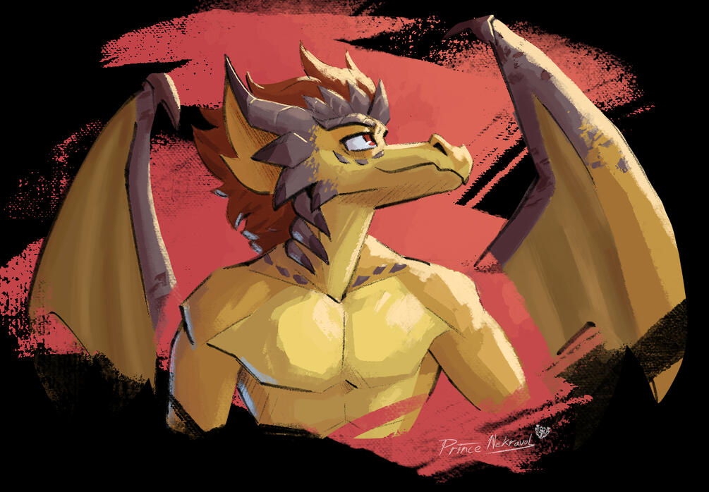 Lie Fern fan art/ artfight