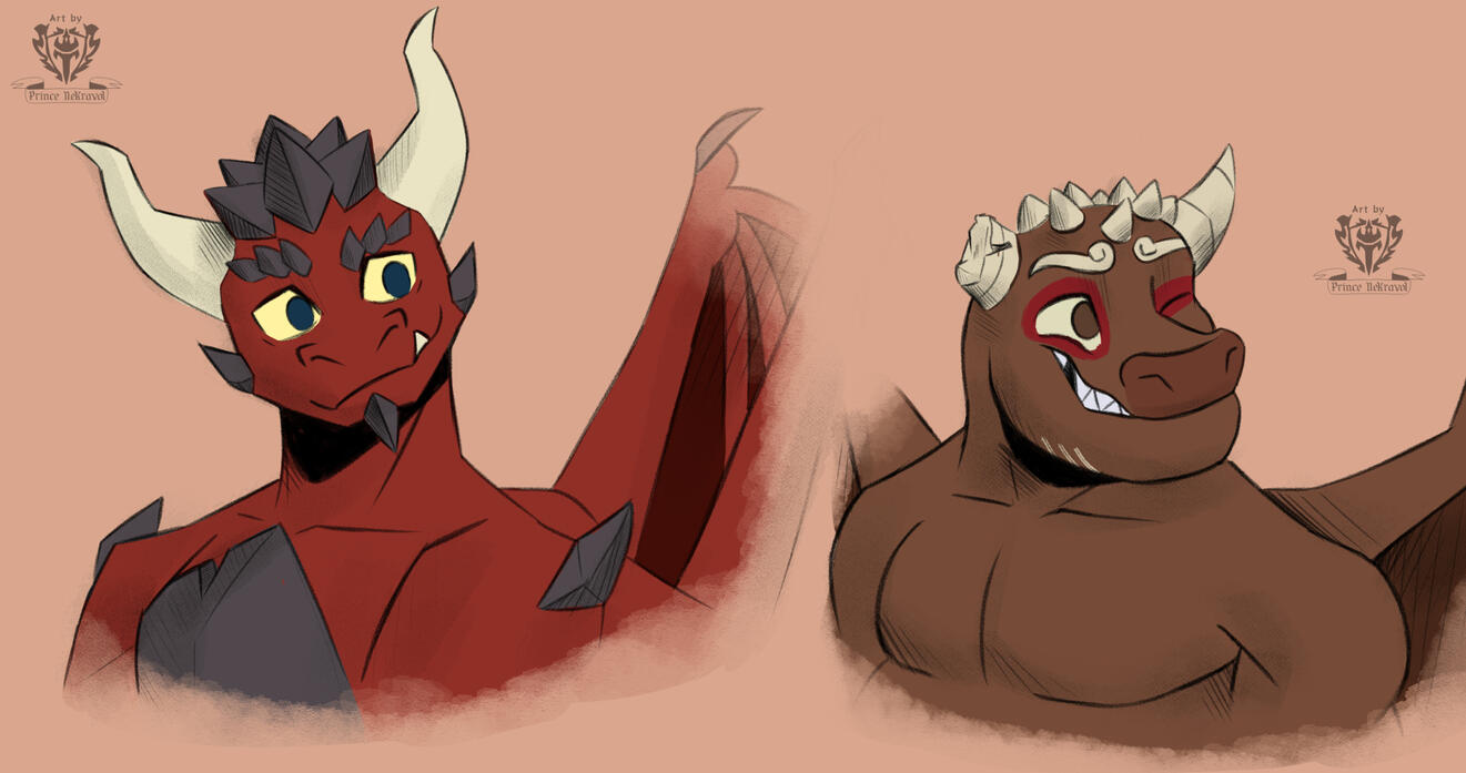 [Six Legends fan art] Junior &amp; Krock