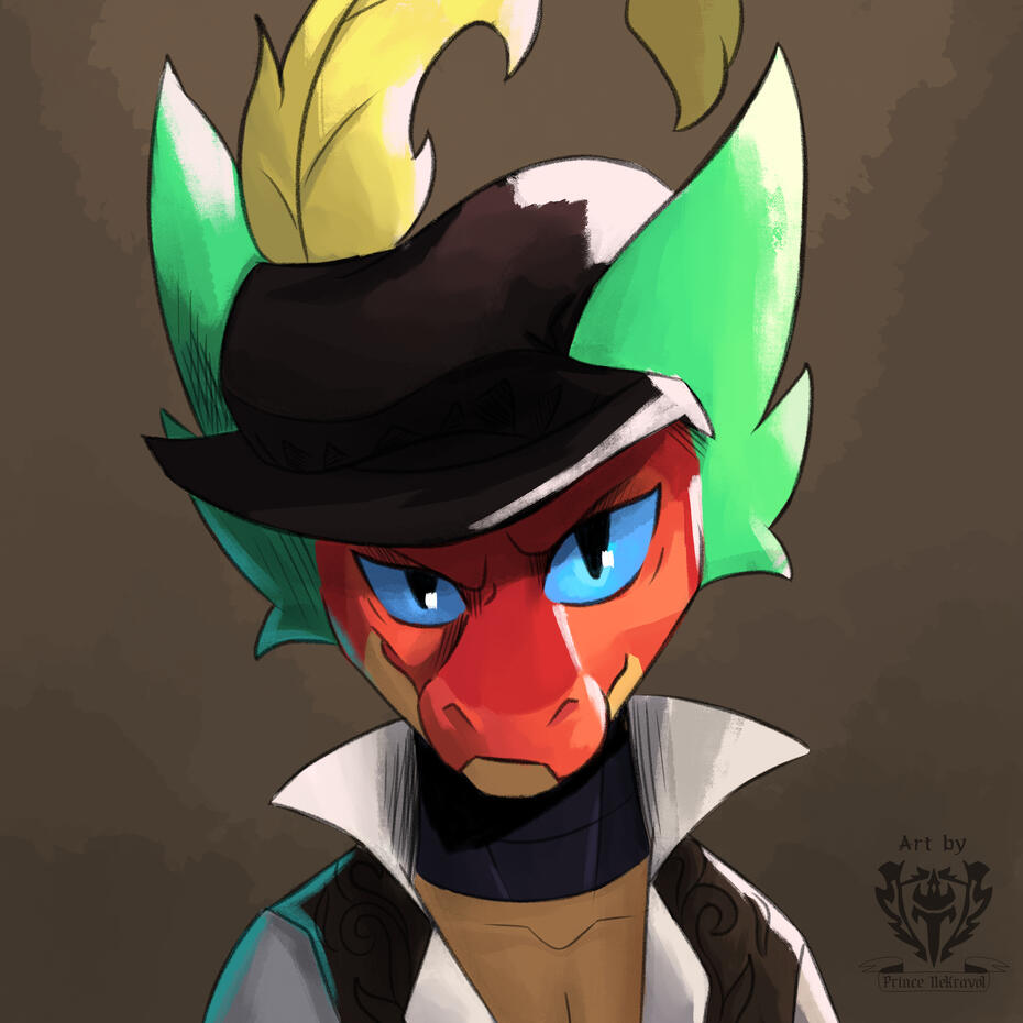 Full render - Cocky Mango token