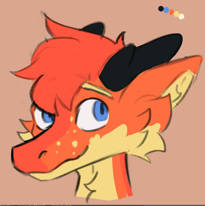 Kojira head color concept 2