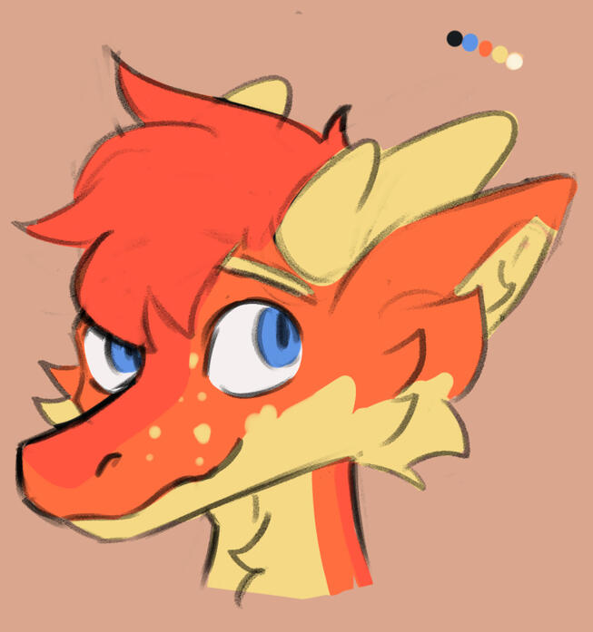 Kojira head color concept 3